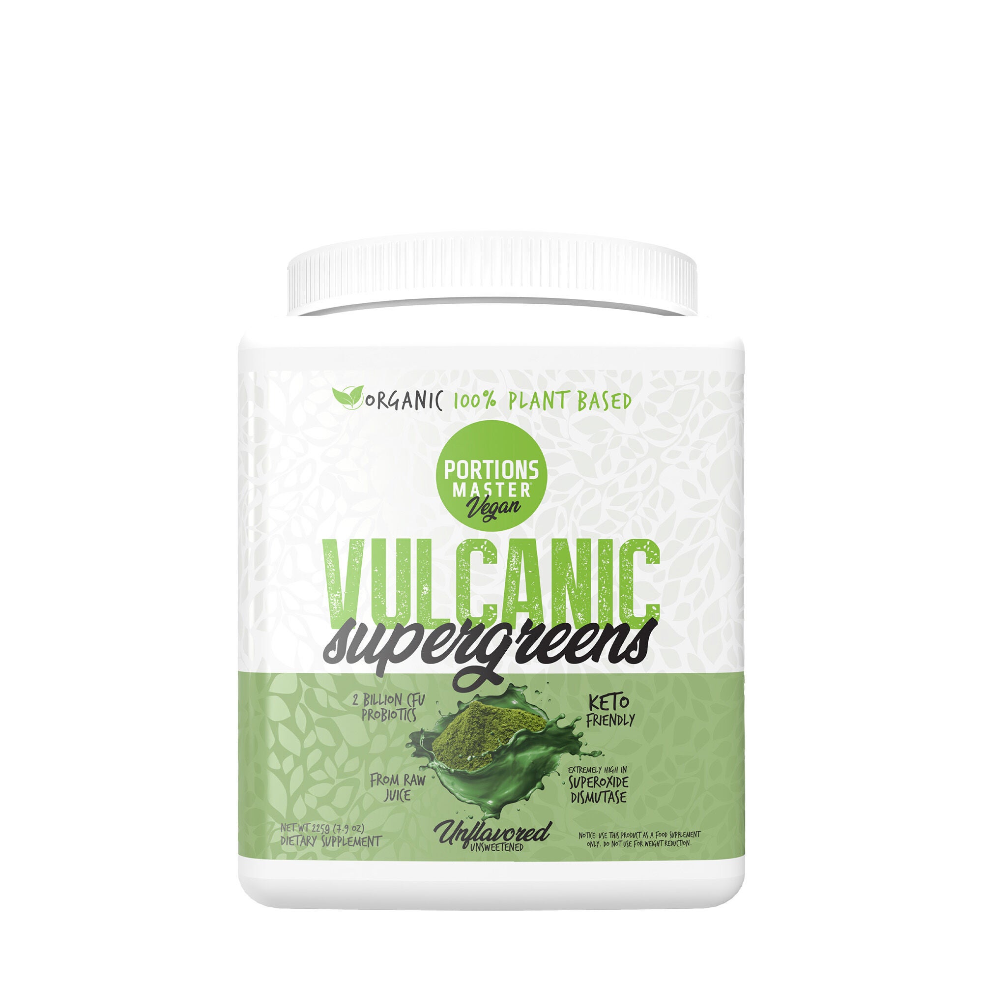 Vulcanic Supergreens - Unflavored -7.9 oz. (45 Servings)  | GNC